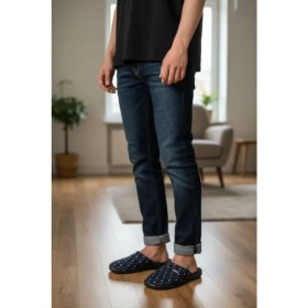 Resim Gezer Erkek Yumuşak Sessiz Taban Ev Terlik 