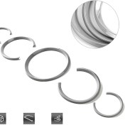 Resim Oasis Oasis Abs Gösterge Paneli Dekoratif Halka Kapağı Gümüş (Yurt Dışından) 