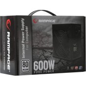Resim RMP-600-80P 600W 80 Plus 12CM Fan Aktif Pfc Power Supply 