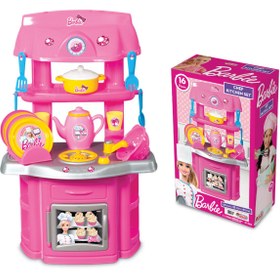 Resim DEDE Barbie Lisanslı Şef Mutfak Set 