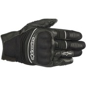 Resim Alpinestars Crosser Drystar Air Gloves Motosiklet Eldiveni Siyah 