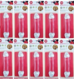 Resim Bebek Çocuk Güvenlik Dolap Çekmece Kilidi Güvenlik Seti-(Çok Amaçlı Kilit 10 Adet) Çok Renkli 