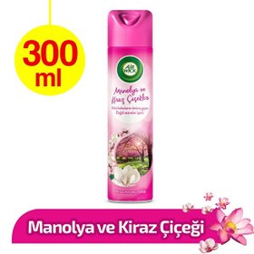 Resim Airwick Aerosol Premium Koku Serisi Manolya & Kiraz Çiçekleri Sprey Oda Kokusu (1x 300 ml) 