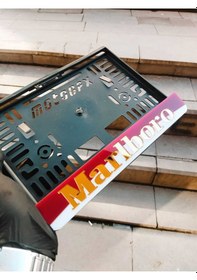 Resim Motorsiklet Plakalık Lazer Kesim Pleksi Motor Plakalık 