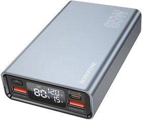 Resim 15000MAH 65W Usb-C Input ve Output Digital Ekranlı Güç Bankası Powerbank iPhone ile Uyumlu Şarj Seviyesi LED Gösterli Kompak ve Modern Tasarım BJ40 