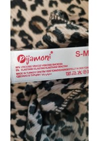 Resim Pijamoni Kadın Viskoz Likralı Düğme Yaka Kaşkorse Patlı Kısa Kol Pijama Takımı 5520-3 / 1 Adet Kırmızı 