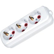 Resim Üçlü Topraklı Klemensli Grup Priz Tunç T-k3 