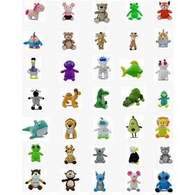 Resim 62570 Peluş 30 Cm Asorti Hayvanlar Amber 