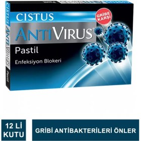 Resim Cistus Antivirüs Pastil 10 Adet - 12li Kutu 