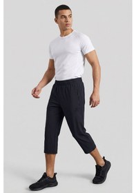 Resim Tommylife Tommy Life Antrasit Bağcıklı Standart Kalıp Fermuar Cepli Aktif Spor Erkek Kapri - 83096 Antrasit 