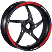 Resim Honda M Power Kırmızı Dio Uyumlu 1 Set Jant Şeridi 