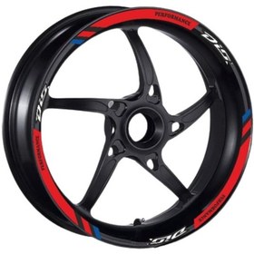 Resim Honda M Power Kırmızı Dio Uyumlu 1 Set Jant Şeridi 