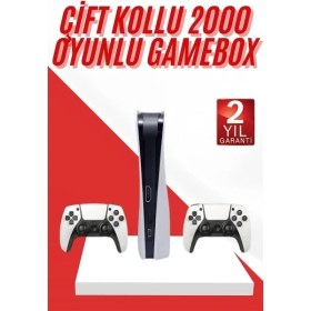 Resim Belle Fusion Mey Ithalat® Yeni Nesil 4K Hd 2.4g Kablosuz Kol 3000 Oyunlu Game Station Retro Atari Game Box 