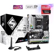 Resim DENİZBİLİŞİM Asrock Z790 Steel Legend Wifi-6E Ddr5 Hdmi-Dp Pcie 5.0 1700P Atx 