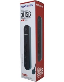 Resim Termal Akım Korumalı 4lü Priz 3xusb 2mt Anahtarlı Uzatma Kablo Si Diğer 