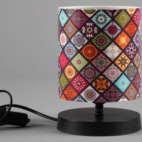 Resim NAVEMU Mini-S Siyah-Çini Desenli (14x14x21 cm) 