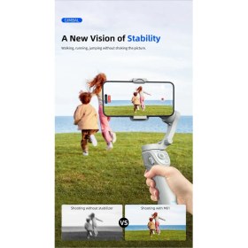 Resim Tokqı 360 Derece Otomatik Yüz Takipli Tripodlu Bt 5.0 Selfie Gimbal 