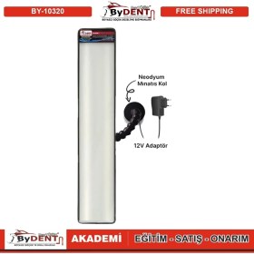 Resim Pdr Boyasız Göçük Düzeltme 2 Ledli Uzun Lamba Mıknatıslı 70X12 