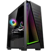 Resim e-Vix Nike Intel Core i5-3470 16 GB RAM 256 GB SSD RX 580 8 GB FreeDOS Masaüstü Oyuncu Bilgisayarı İzoly