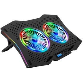 Resim Hype Store GT RGB Gaming Notebook Soğutucu Siyah 
