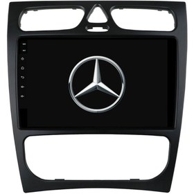 Resim Blueway Mercedes C Class C180 (W203-W209) Araç Multimedya Android Ekran Carplay 2+32 9" 00-04 Black BLUEWAY 
