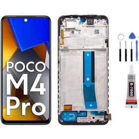 Resim Xiaomi Poco M4 Pro 5g Çıtalı Oled Ekran Lcd Dokunmatik Tamir Seti Ve Yapıştırıcı Yanında Yedcom 