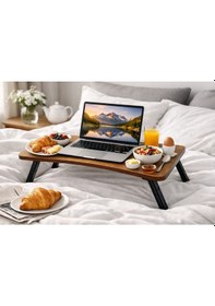 Resim Kahvaltı Masası Katlanır Çalışma Sehpası Barok Barok 