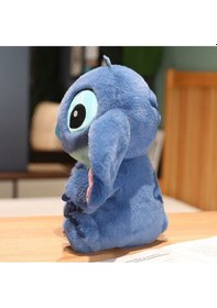 Resim Stitch Peluş Oyuncak 35cm Peluş Oyuncak Yumoş Uyku Arkadaşı Stitch Peluş Oyuncak Stich Diğer 