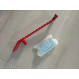 Resim İnan Yapı Laminant Parke Usta Seti Mini Polyamid Döşeme Çakma Takozu ve Çektirme Demiri 3 cm*32 cm 
