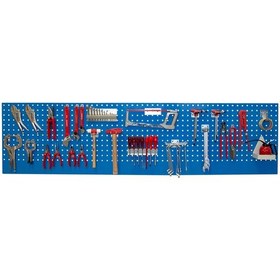 Resim Takım Asma Panosu 2130x457 Mm Alet Ve Asma Kancaları Hariçtir 