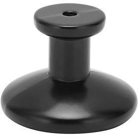 Resim Siyah Çinko Alaşımlı Dolap Kulpu Çekme Kolu Dolap Kapısı Banyo Yatak Odası İçin 