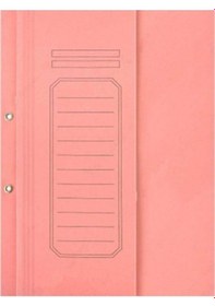 Resim Yarım Kapak Lüx Pembe Dosya - 5 Adet Pembe 