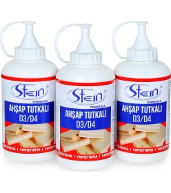 Resim Stein D3-D4 Şeffaf Süper Güçlü Ahşap Tutkalı 550 Gr. x 12 Adet 