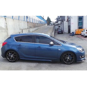 Resim Opel Astra J Yan Ek 2009 Marşpiyel Seti Opc Hb Sedan Plastik Boyalı 