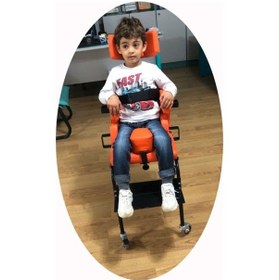 Resim Medikaltec Engelli Çocuk Oturma Tekerlekli Sandalyesi 6-9 Yaş Arası 