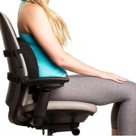 Resim Ht Sağlık Anatomik Otomobil Veya Sandalye/koltuk Bel Yastığı 