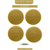 Resim Doğal Keçi Sütü Sabunu 4x100gr Cilt Bakımı Ve Kişisel Bakım İçin Katı Sabun 