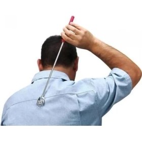 Resim Bfs Pratik Kolay Teleskopik Metal Sırt Kaşıma Kaşağı Aleti Aparatı 