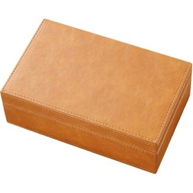 Resim Faraday Kutusu, Deri Rfıd Sinyal Engelleme Kalkanı Kutusu, Sinyal Enge Sarı 