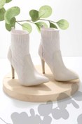 Resim Bambi Ekru Kadin Bot & Bootie K02894480909 Bambi