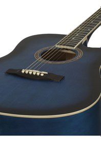 Resim Zoppran Aczp100Bls Mavi Akustik Gitar 