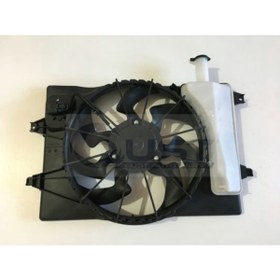 Resim GUST Fan Motoru Davlumbazlı Tekli Fan Bidonlu Hyundaı Elantra 1.6 D-cvvt 