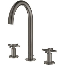 Resim Grohe Atrio 3 Delikli Lavabo Bataryası L-Boyut - 20643AL0 Siyah 