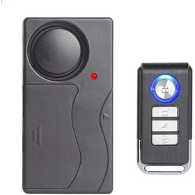 Resim Ebakbak Motosiklet ve Bisiklet Wireless Kablosuz Titreşimli Alarm 110 Desibel Yüksek Ses Uzaktan Kumandalı 