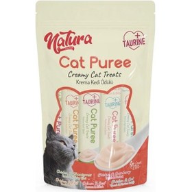 Resim Natura Cat Pure Mix 5 Çeşit Yetişkin Kedi Ödülü 60 G 