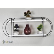 Resim fullreyon Dekoratif 2 Raflı Duvar Rafı 