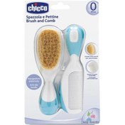 Resim Chicco Fırça Ve Tarak Seti 0 Ay+ - Mavi - Mavi / Standart 