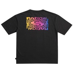 Resim Quiksilver Radical Flag Erkek Çocuk Tişört Siyah 