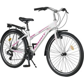 Resim Tommybike Belinda Alüminyum Kadro 26 Jant 21 Vites Şehir Bisikleti 