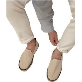 Resim Unisex Bej Triko Espadril Bej 